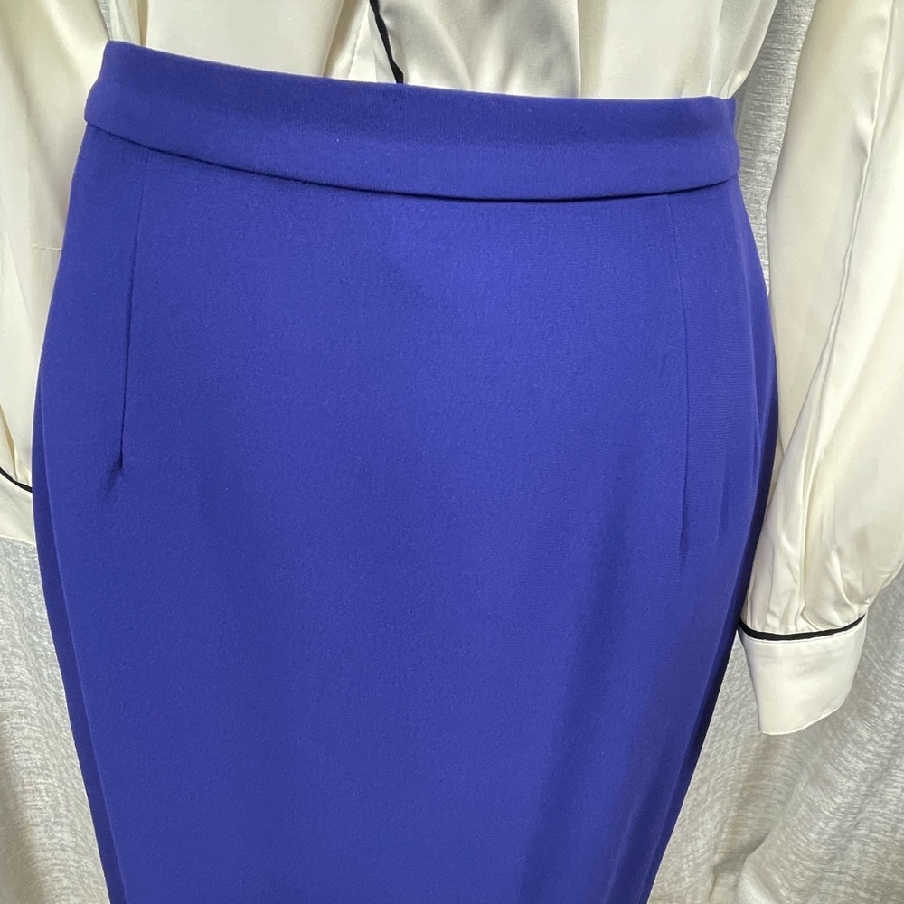 Donna Morgan Petites Purple Long Skirt | Size 12P - Picture 4 of 6